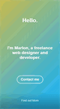 Mobile Screenshot of marlonc.com